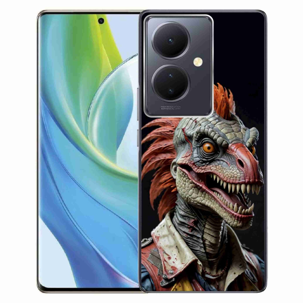 mmCase géltok a Vivo V29 Lite 5G-hez – punk dinoszaurusz