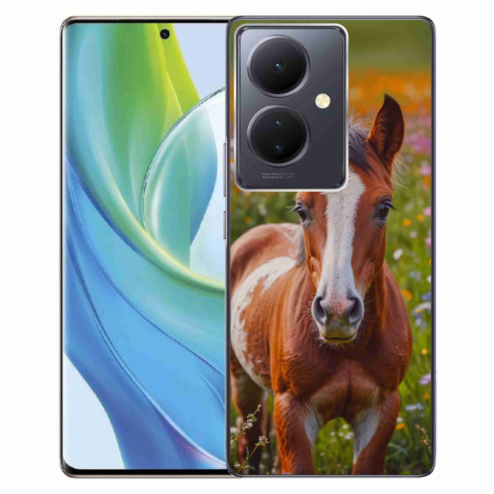 mmCase gél tok a Vivo V29 Lite 5G-hez – aranyos csikó