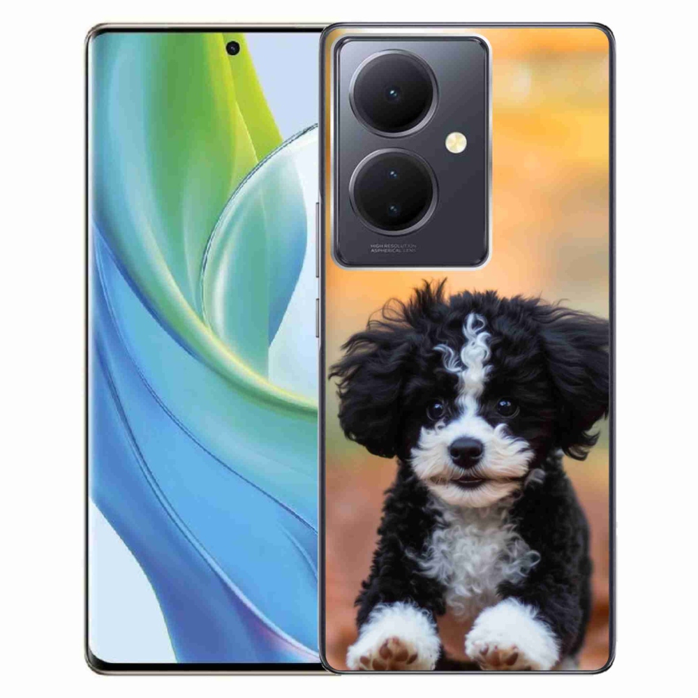 mmCase gél tok a Vivo V29 Lite 5G-hez – aranyos kiskutya 2