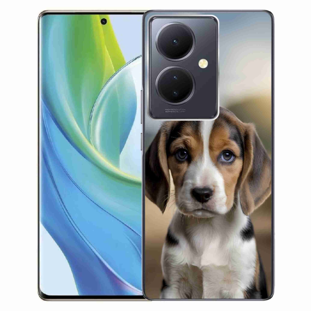 mmCase gél tok a Vivo V29 Lite 5G-hez – aranyos beagle