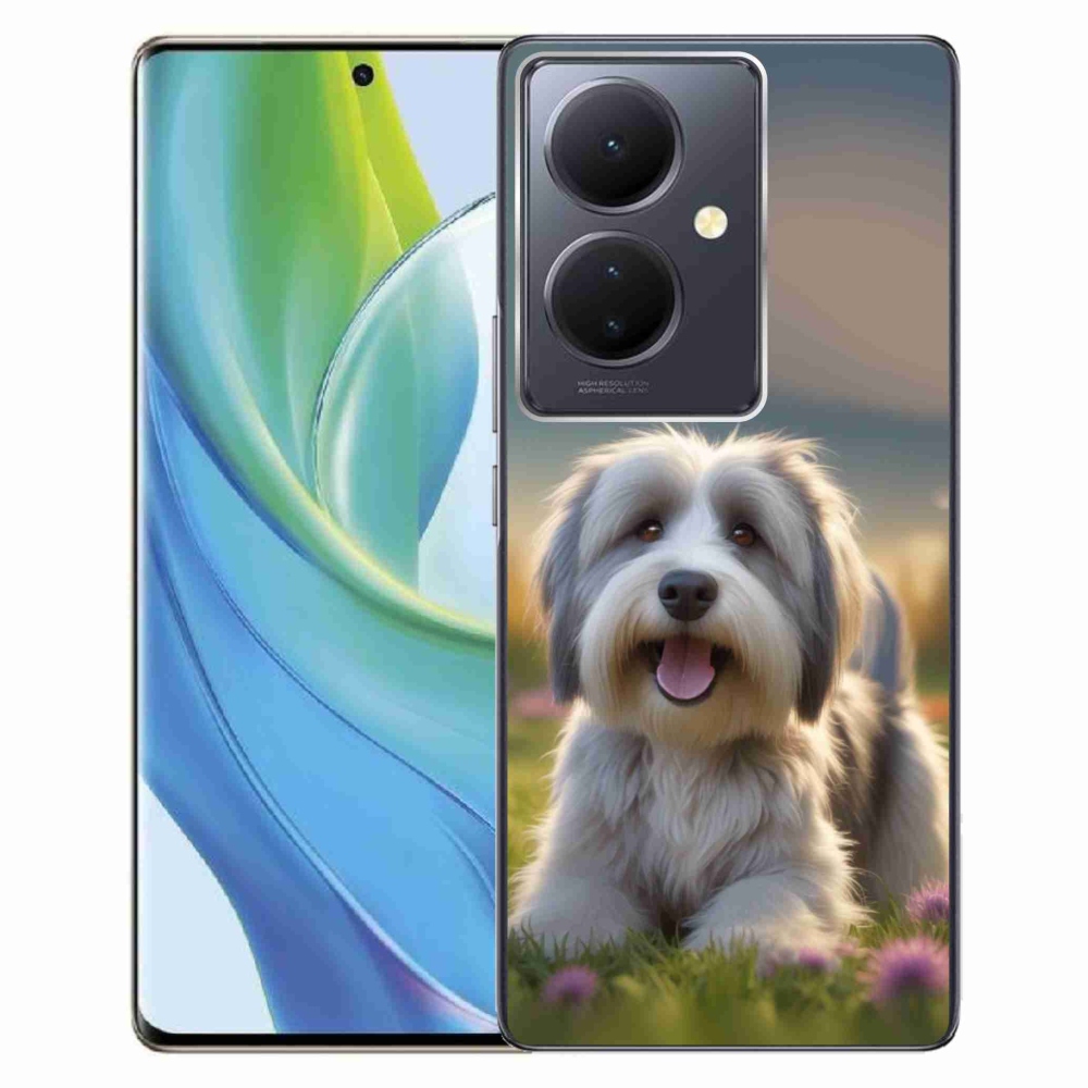 mmCase gél tok a Vivo V29 Lite 5G-hez – aranyos havannai kutyus