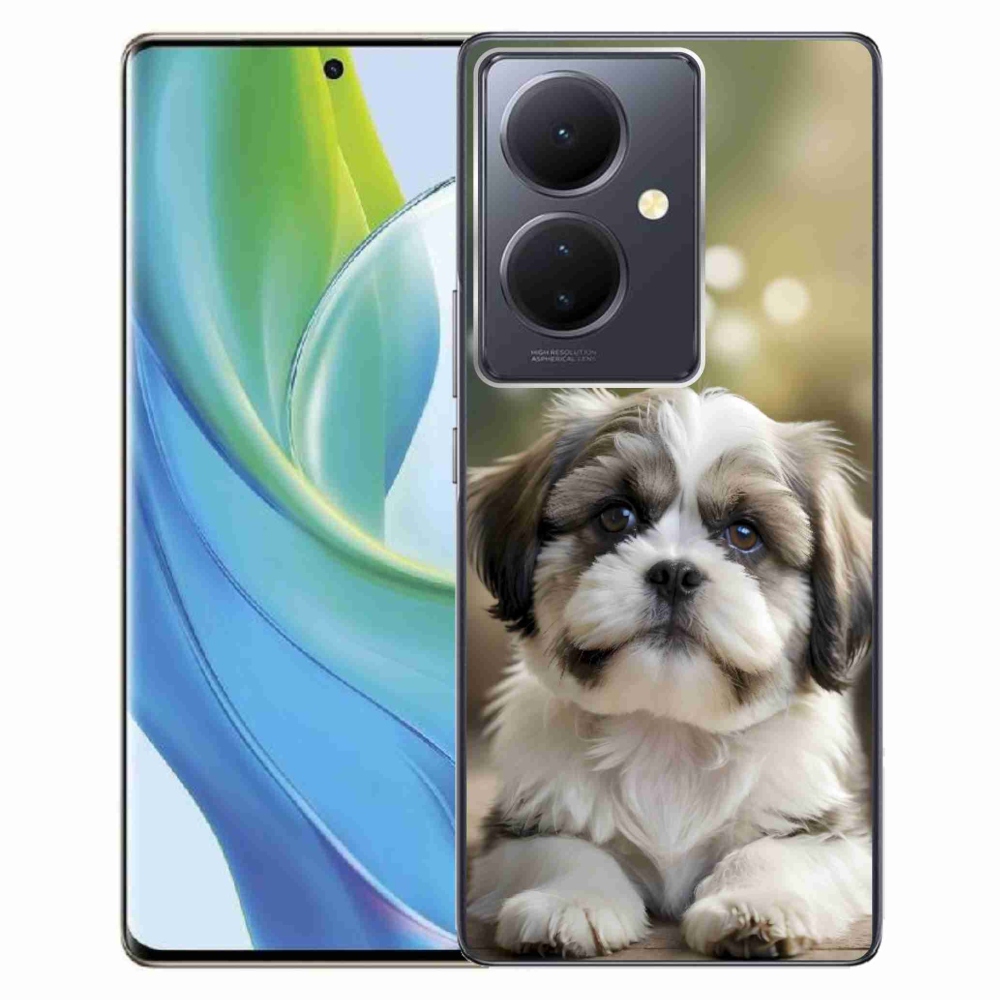 mmCase gél tok a Vivo V29 Lite 5G-hez – aranyos shih-tzu