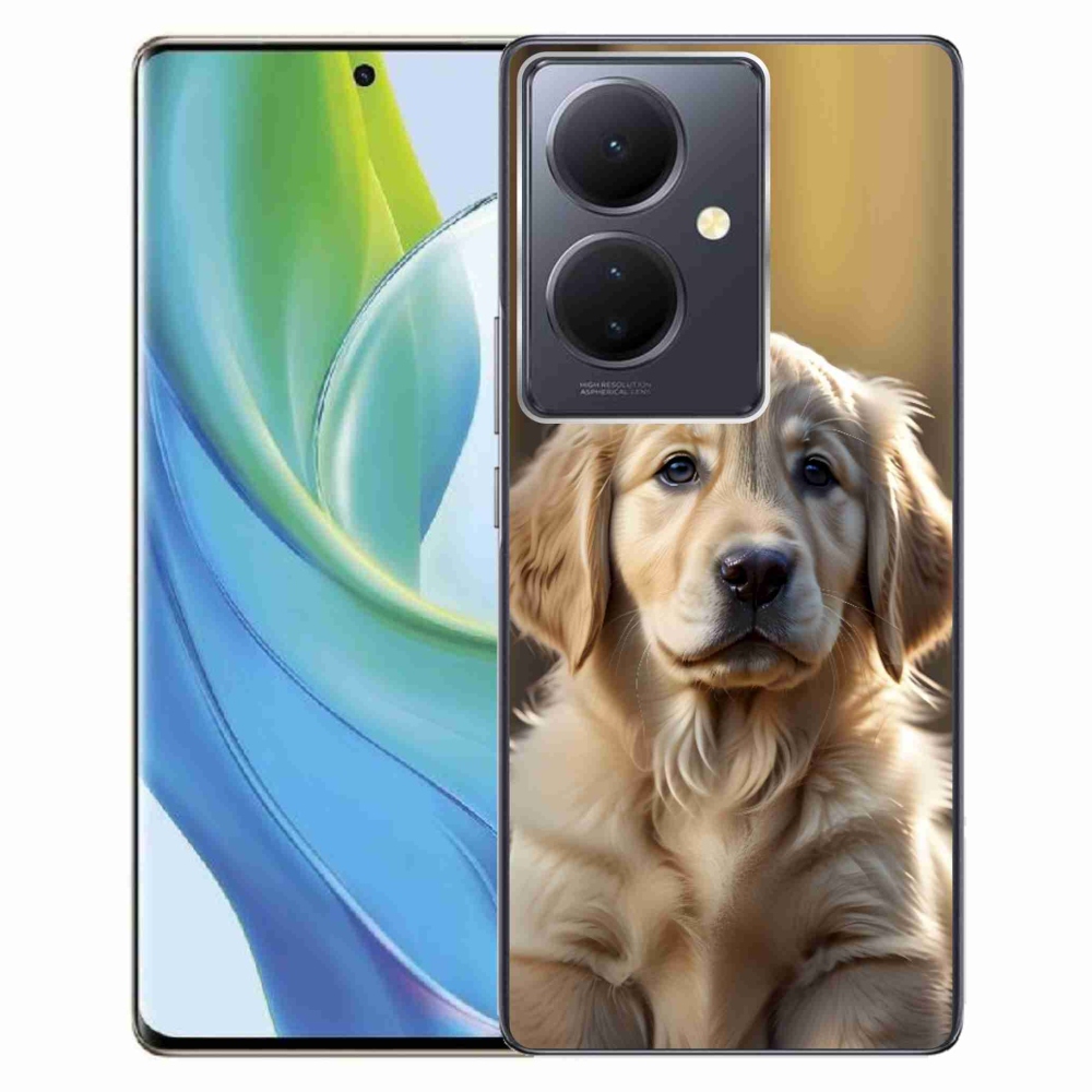 mmCase géltok a Vivo V29 Lite 5G-hez – aranyos arany retriever