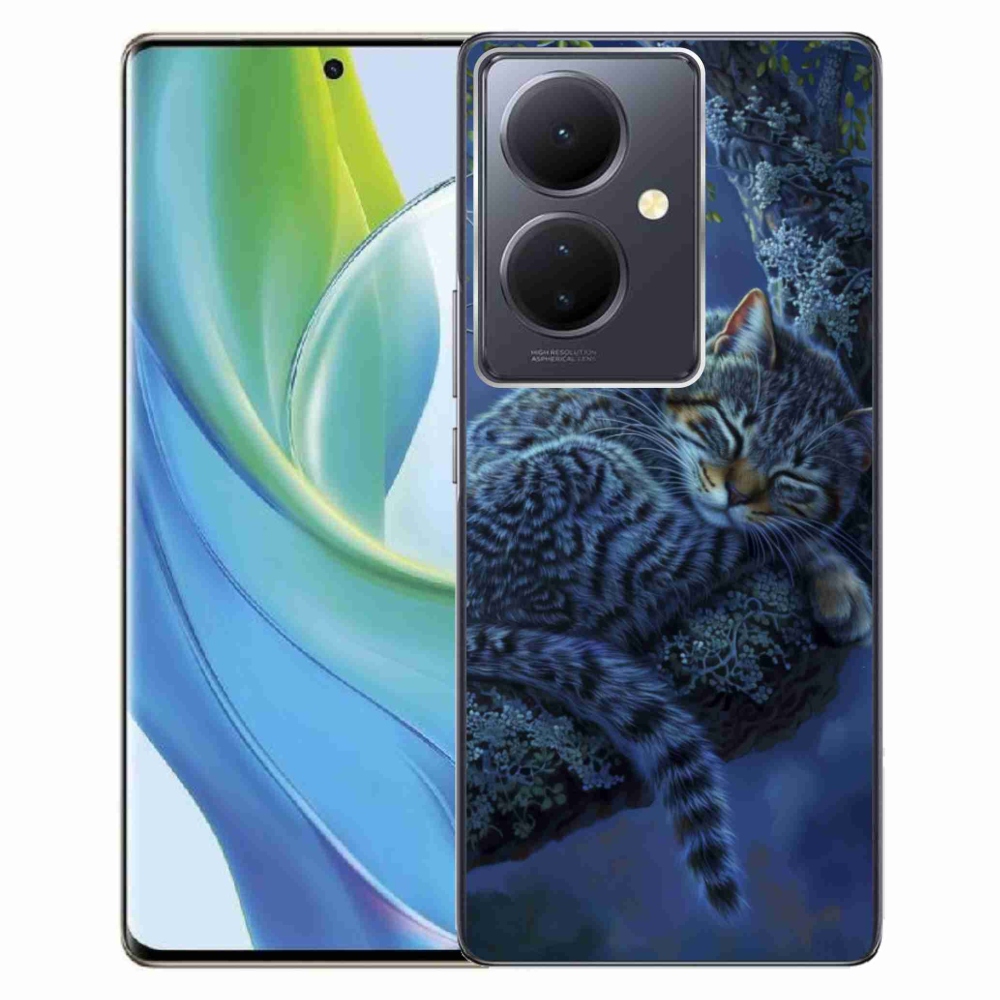 mmCase géltok a Vivo V29 Lite 5G-hez – alvó macska