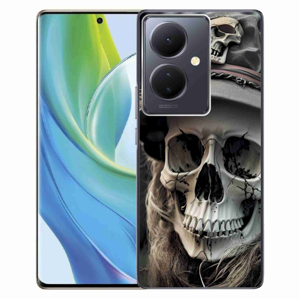 mmCase géltok a Vivo V29 Lite 5G-hez – sötét koponya