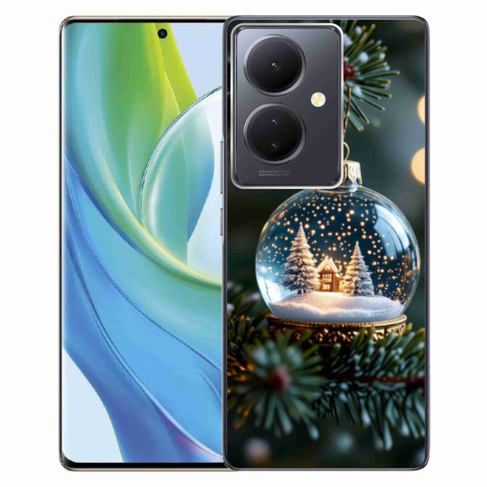 mmCase gél tok a Vivo V29 Lite 5G-hez – karácsonyi gömb 2