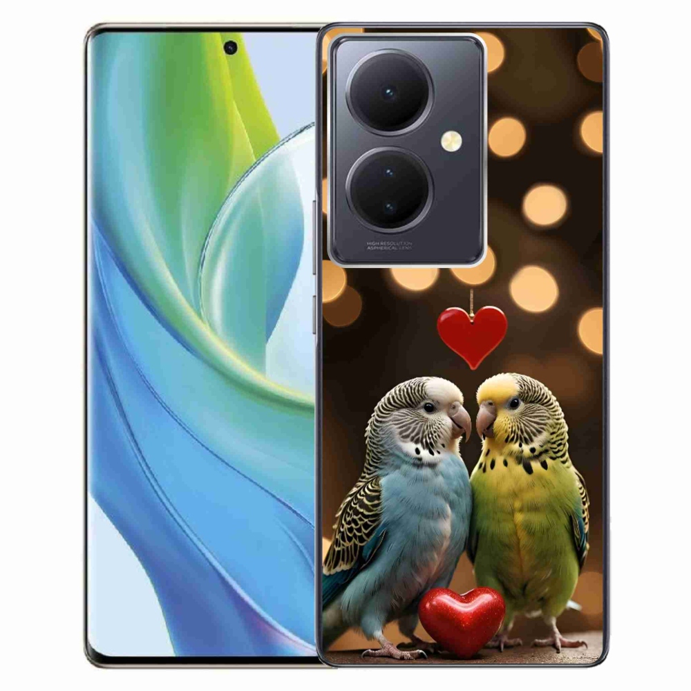 mmCase géltok a Vivo V29 Lite 5G-hez – szerelmes papagájok