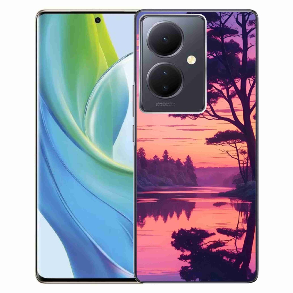 mmCase géltok a Vivo V29 Lite 5G-hez – naplemente a tó felett