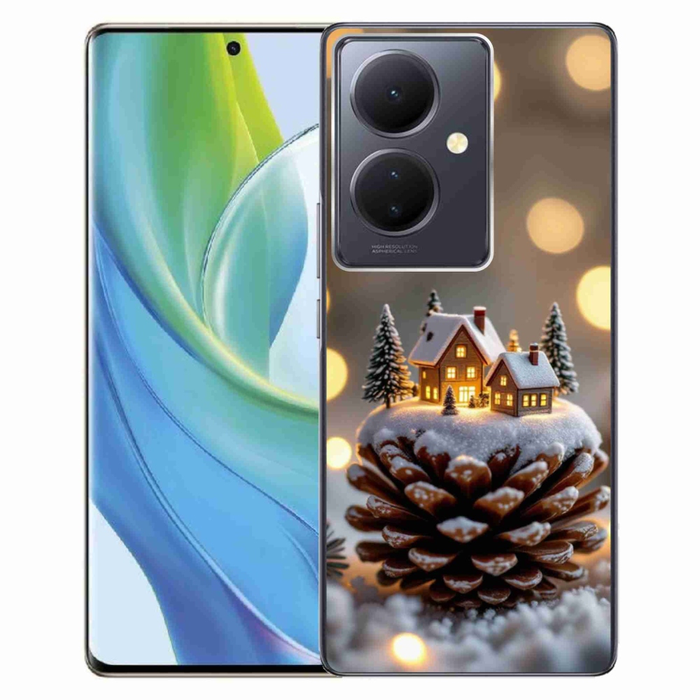 mmCase gélhuzat a Vivo V29 Lite 5G-hez – téli falu