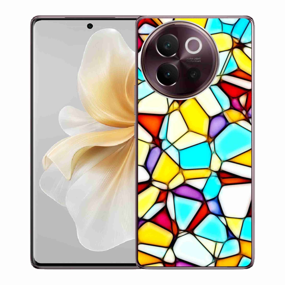 mmCase gélhuzat a Vivo V40 Lite 5G-hez – absztrakt motívum 40
