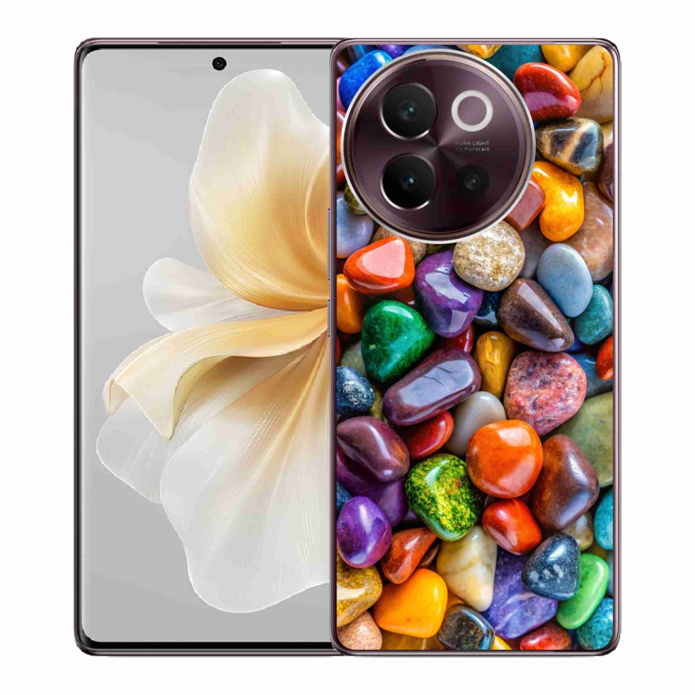 mmCase gél tok a Vivo V40 Lite 5G-hez – színes strasszokkal