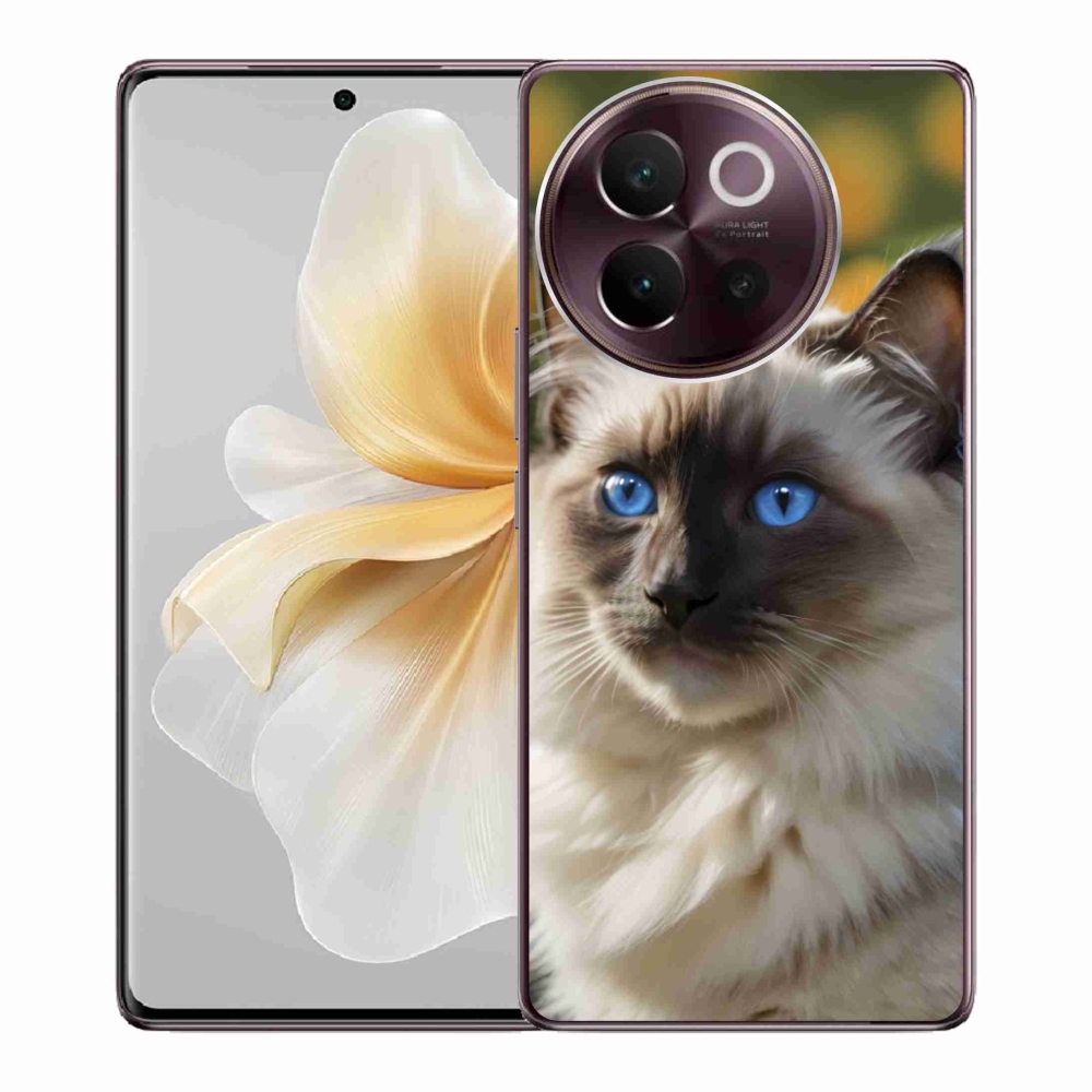 mmCase géltok a Vivo V40 Lite 5G-hez – fehér ragdoll