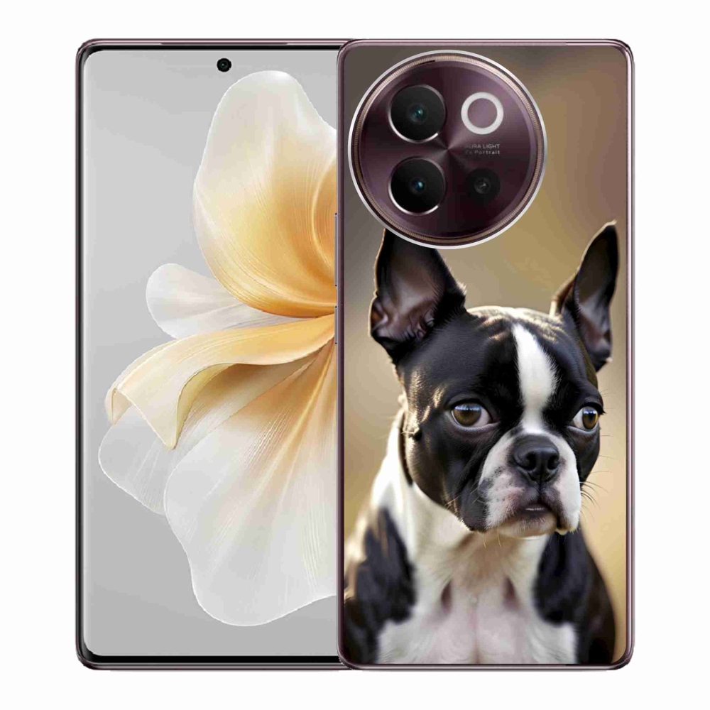 mmCase gél tok a Vivo V40 Lite 5G-hez – bostoni terrier