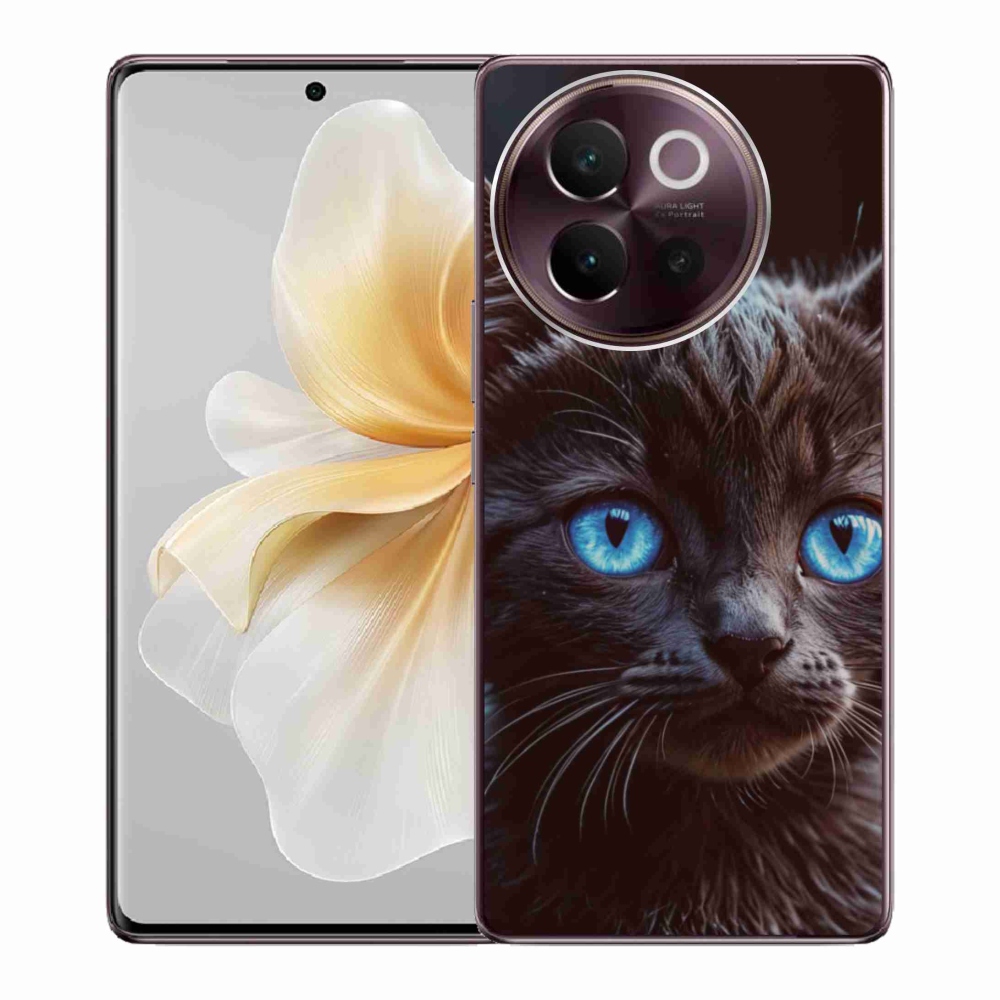 mmCase géltok a Vivo V40 Lite 5G-hez – fekete cica 2