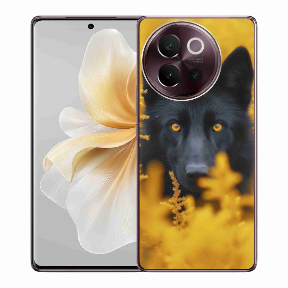 mmCase géltok a Vivo V40 Lite 5G-hez – fekete farkas 2
