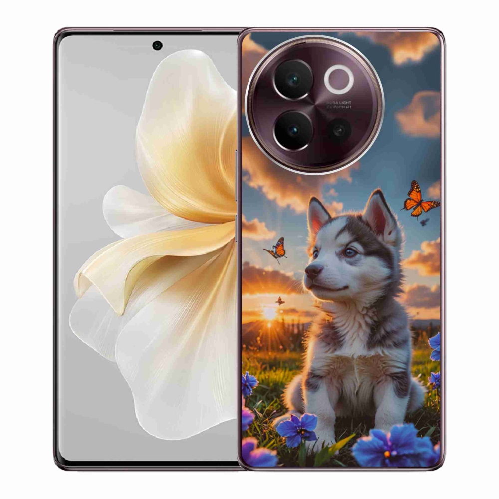 mmCase gél tok a Vivo V40 Lite 5G-hez – husky naplementekor