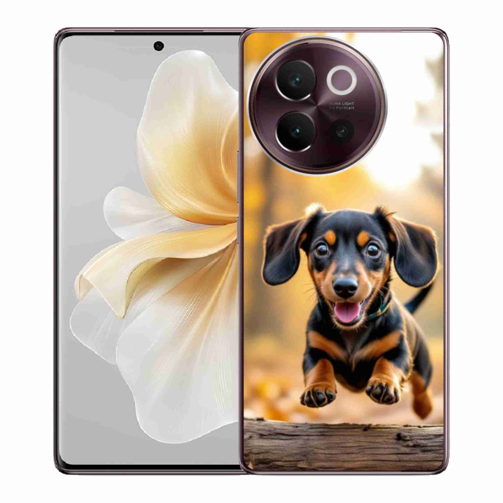 mmCase gél tok a Vivo V40 Lite 5G-hez – dachshund 2