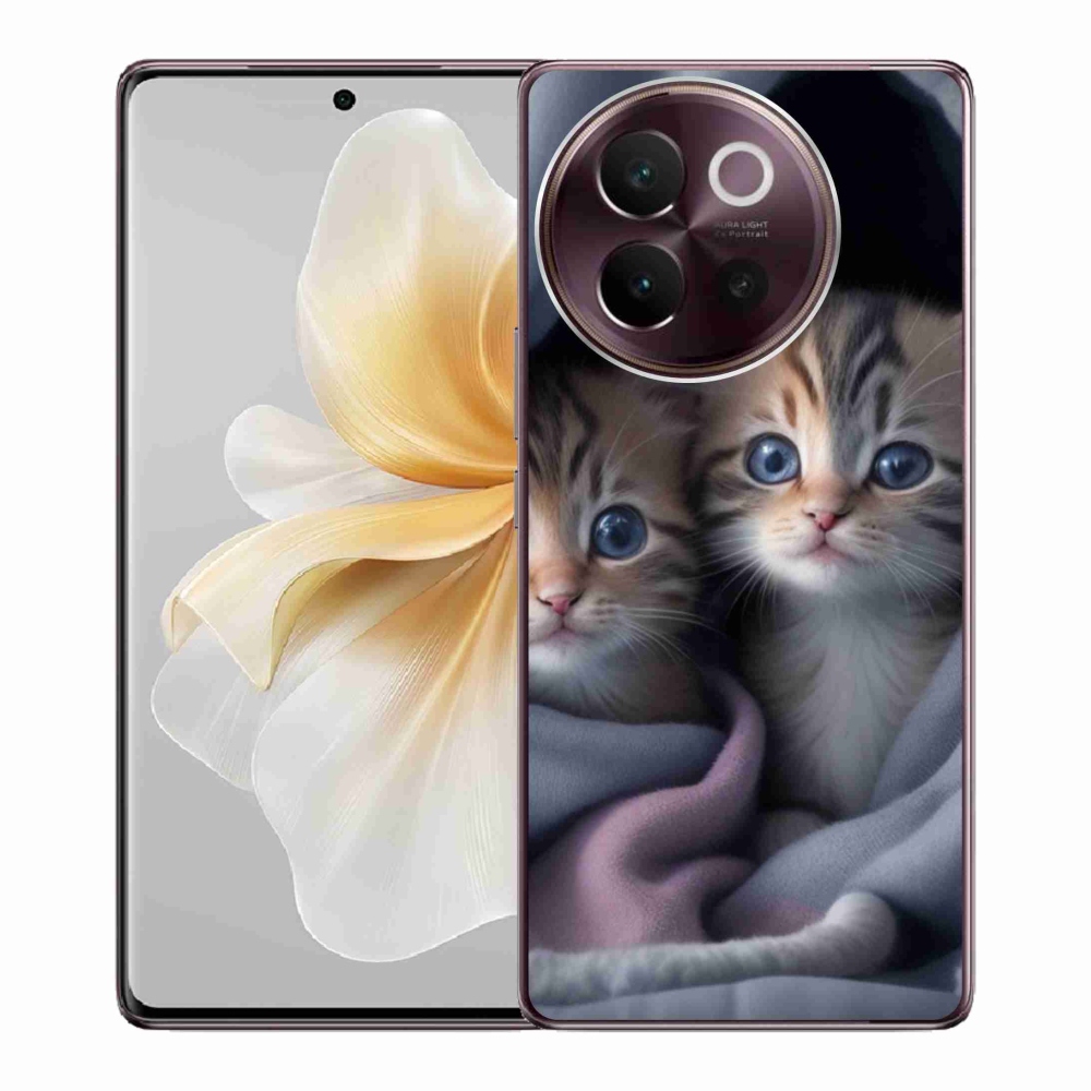 mmCase géltok a Vivo V40 Lite 5G-hez – macska-duó 2