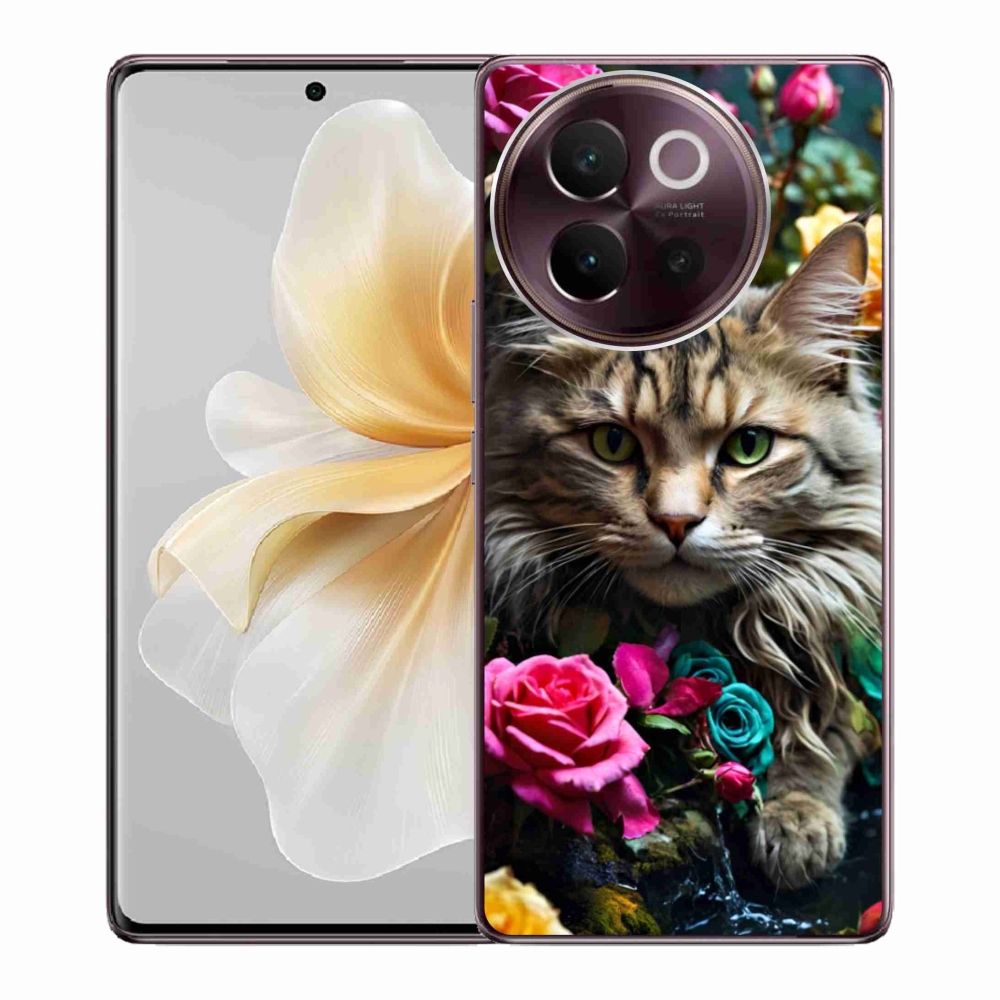 mmCase géltok a Vivo V40 Lite 5G-hez – macskás mintázat 2