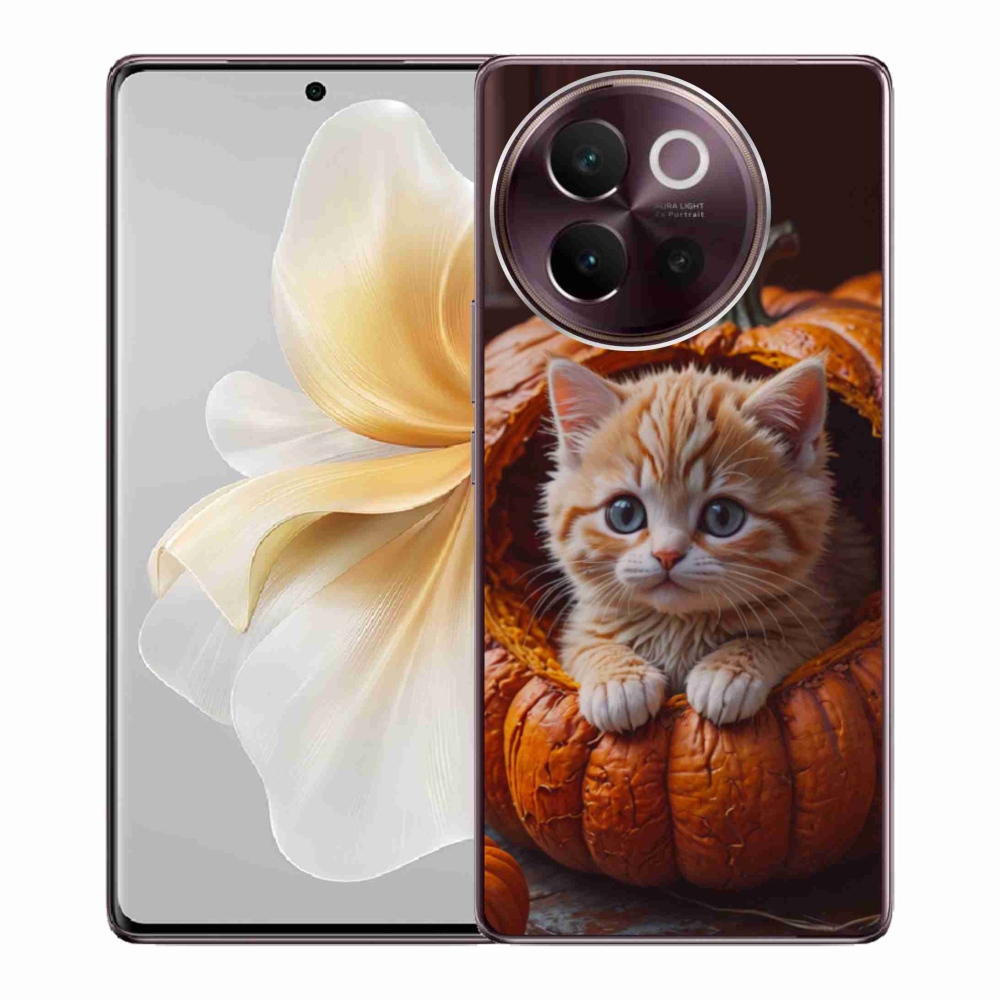mmCase géltok a Vivo V40 Lite 5G-hez – cica és sütőtök 2