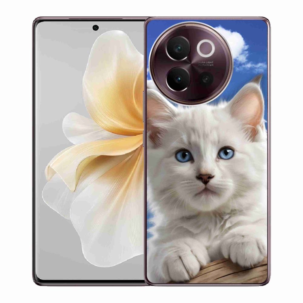 mmCase géltok a Vivo V40 Lite 5G-hez – cica és felhők