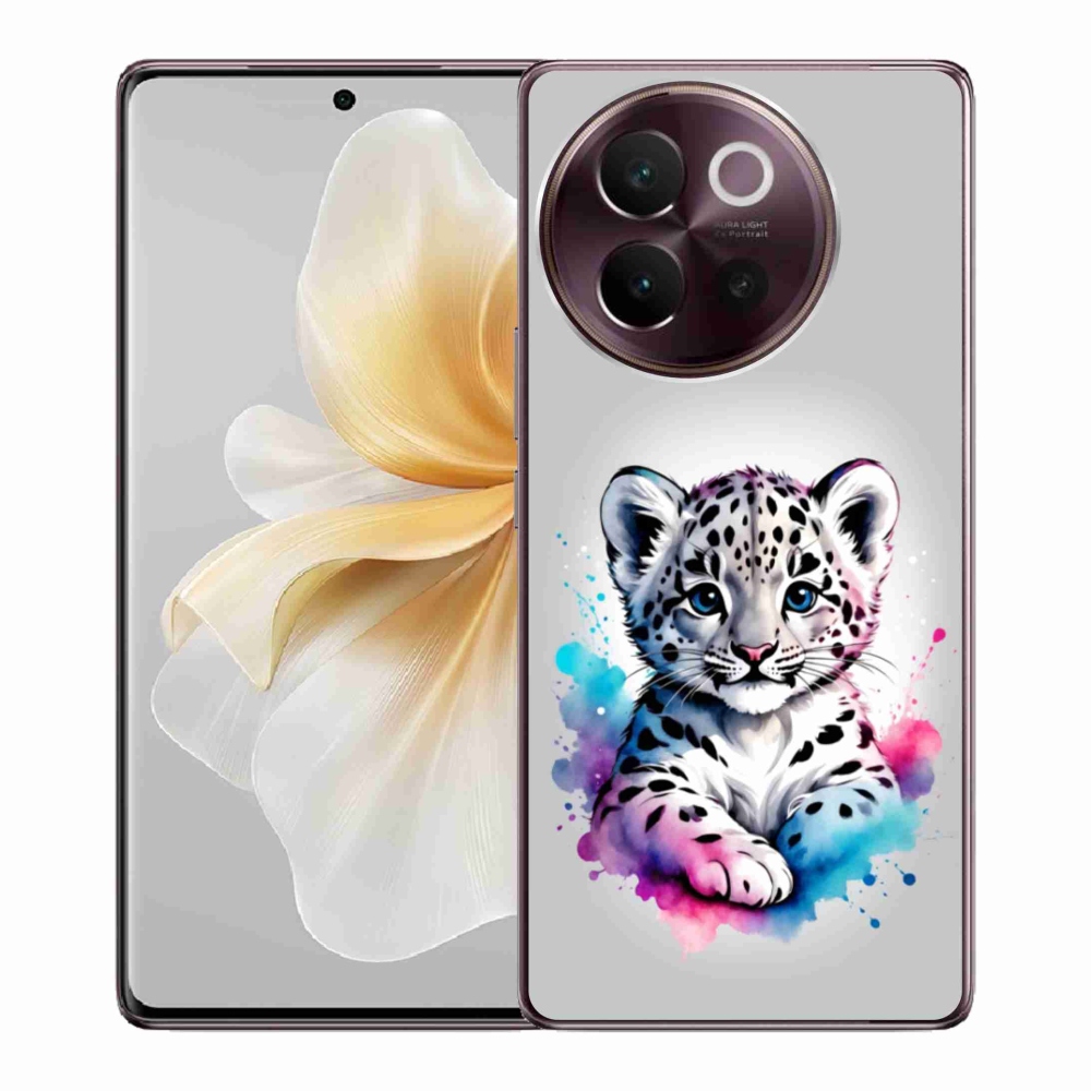 mmCase gélhuzat a Vivo V40 Lite 5G-hez – leopárdkölyök