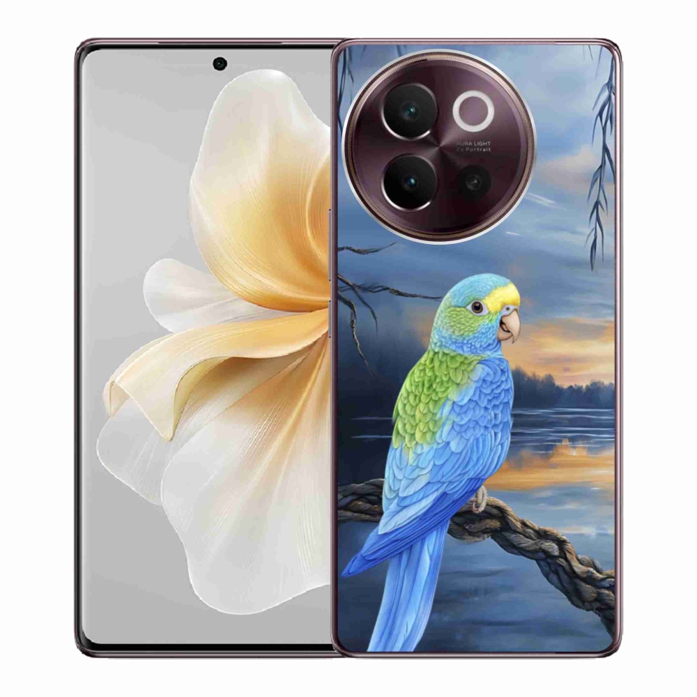mmCase géltok a Vivo V40 Lite 5G-hez – kék papagáj