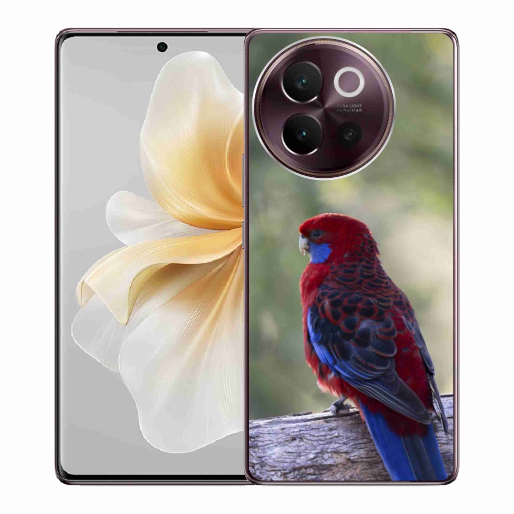 mmCase géltok a Vivo V40 Lite 5G-hez – sárga alexandri papagáj