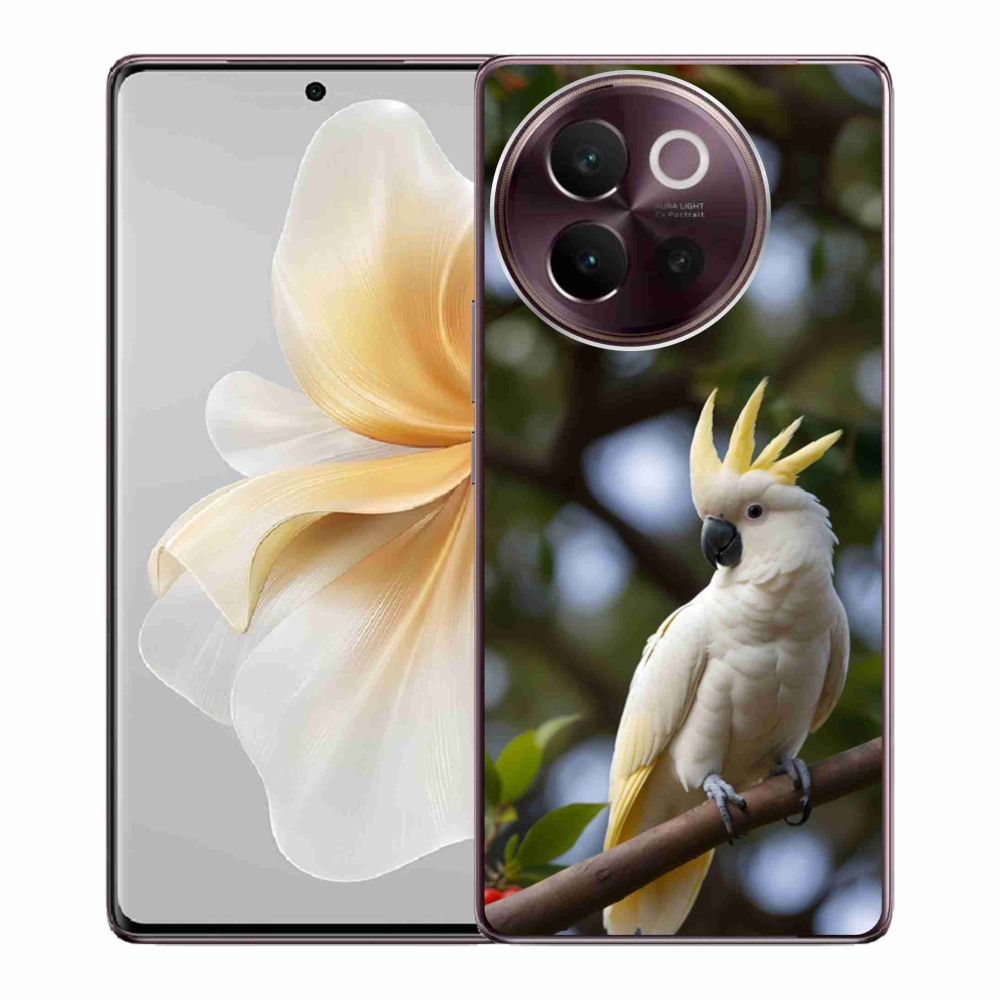 mmCase géltok a Vivo V40 Lite 5G-hez – kakadu papagáj 3