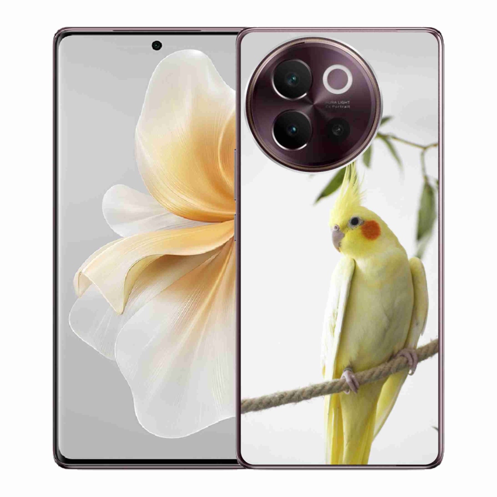 mmCase gélhuzat a Vivo V40 Lite 5G-hez – tollas papagáj