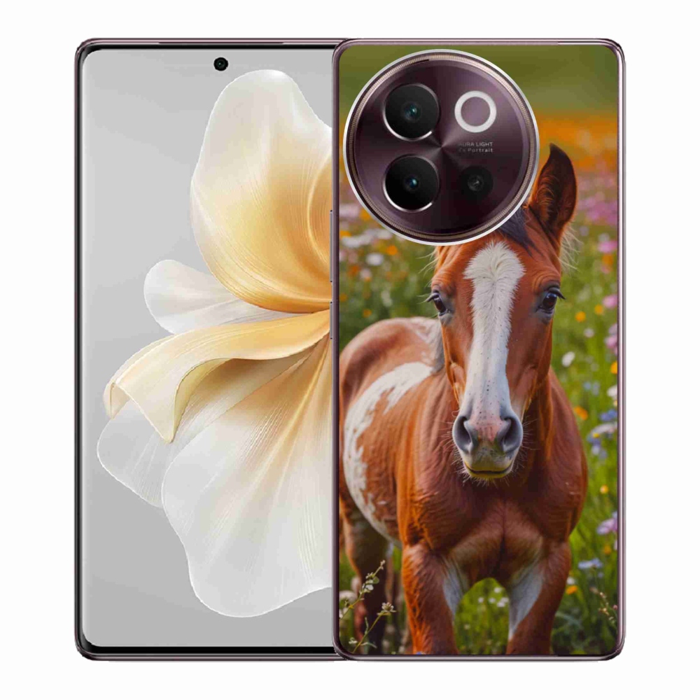 mmCase gél tok a Vivo V40 Lite 5G-hez – aranyos csikó