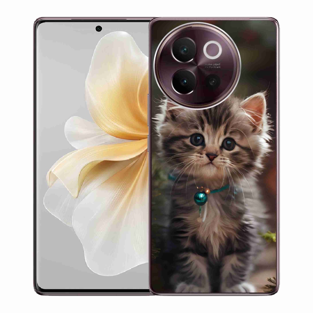 mmCase gél tok a Vivo V40 Lite 5G-hez – aranyos cica 11