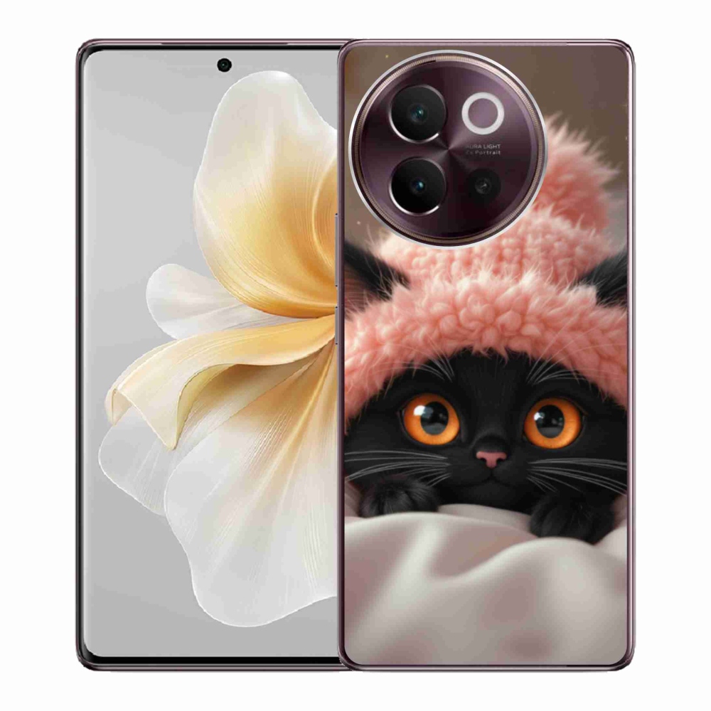 mmCase gél tok a Vivo V40 Lite 5G-hez – aranyos cica 7