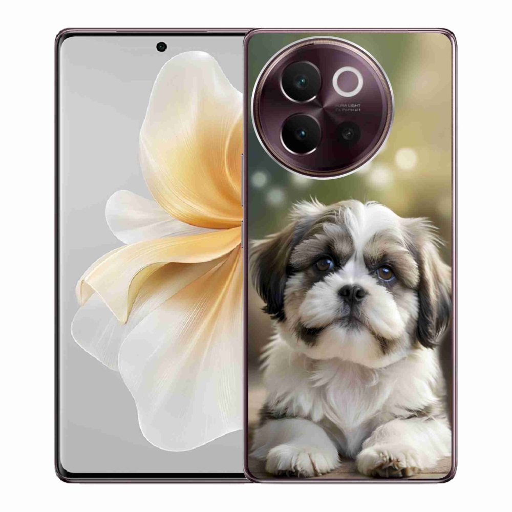 mmCase gél tok a Vivo V40 Lite 5G-hez – aranyos shih-tzu
