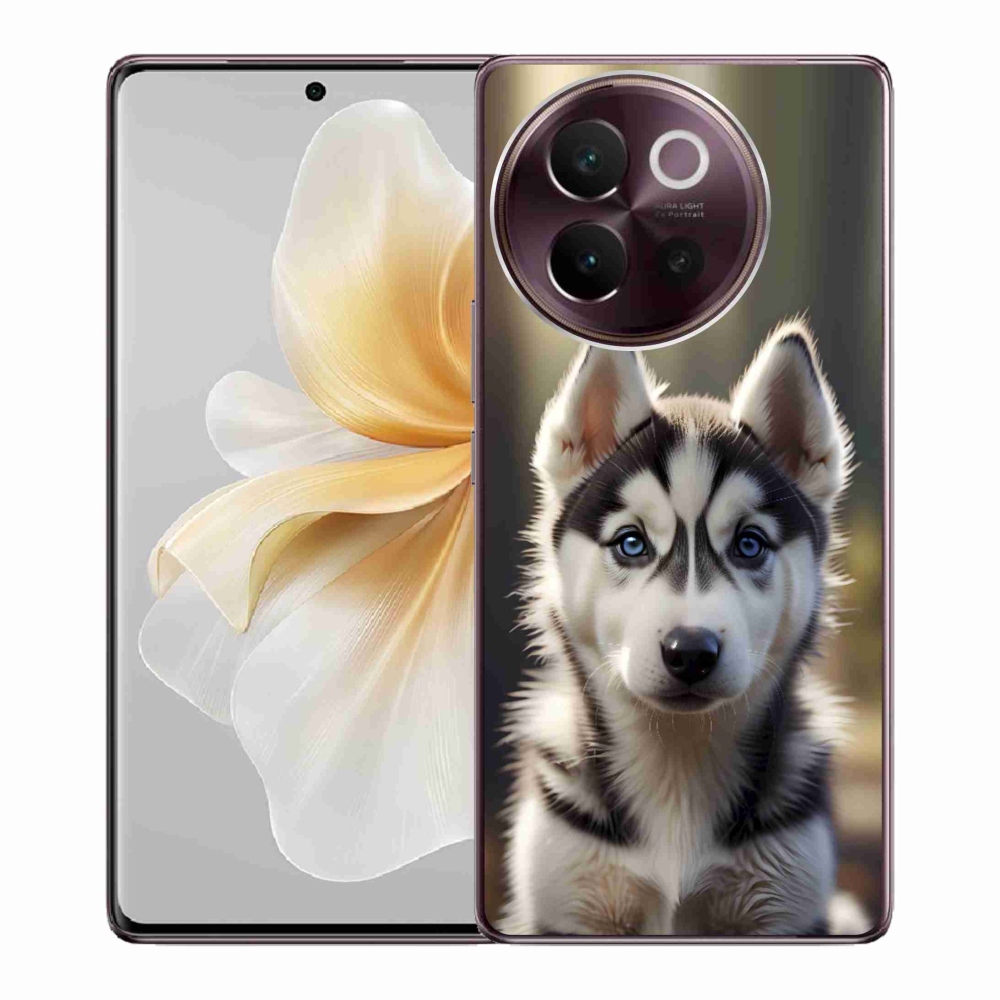 mmCase géltok a Vivo V40 Lite 5G-hez – aranyos szibériai husky