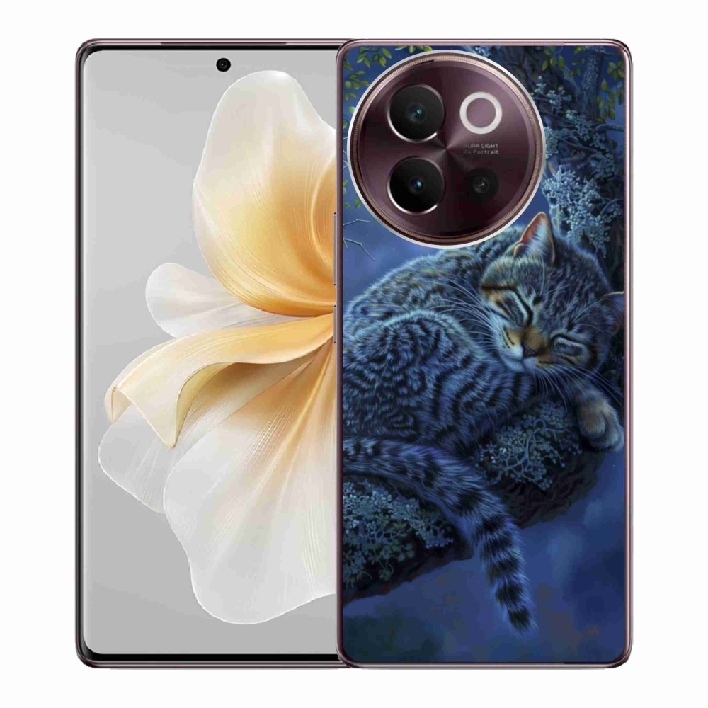 mmCase gél tok a Vivo V40 Lite 5G-hez – alvó macska