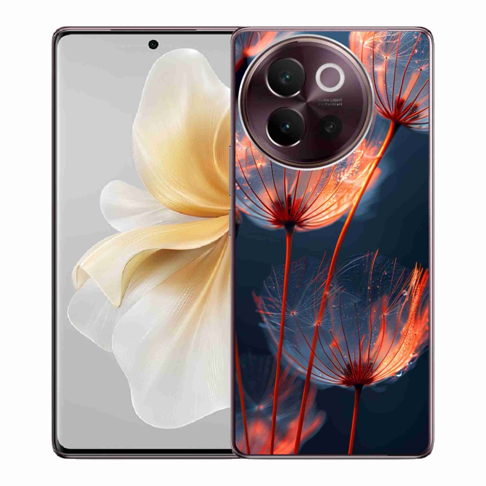 mmCase gél tok a Vivo V40 Lite 5G-hez – fénylő szőrszálak