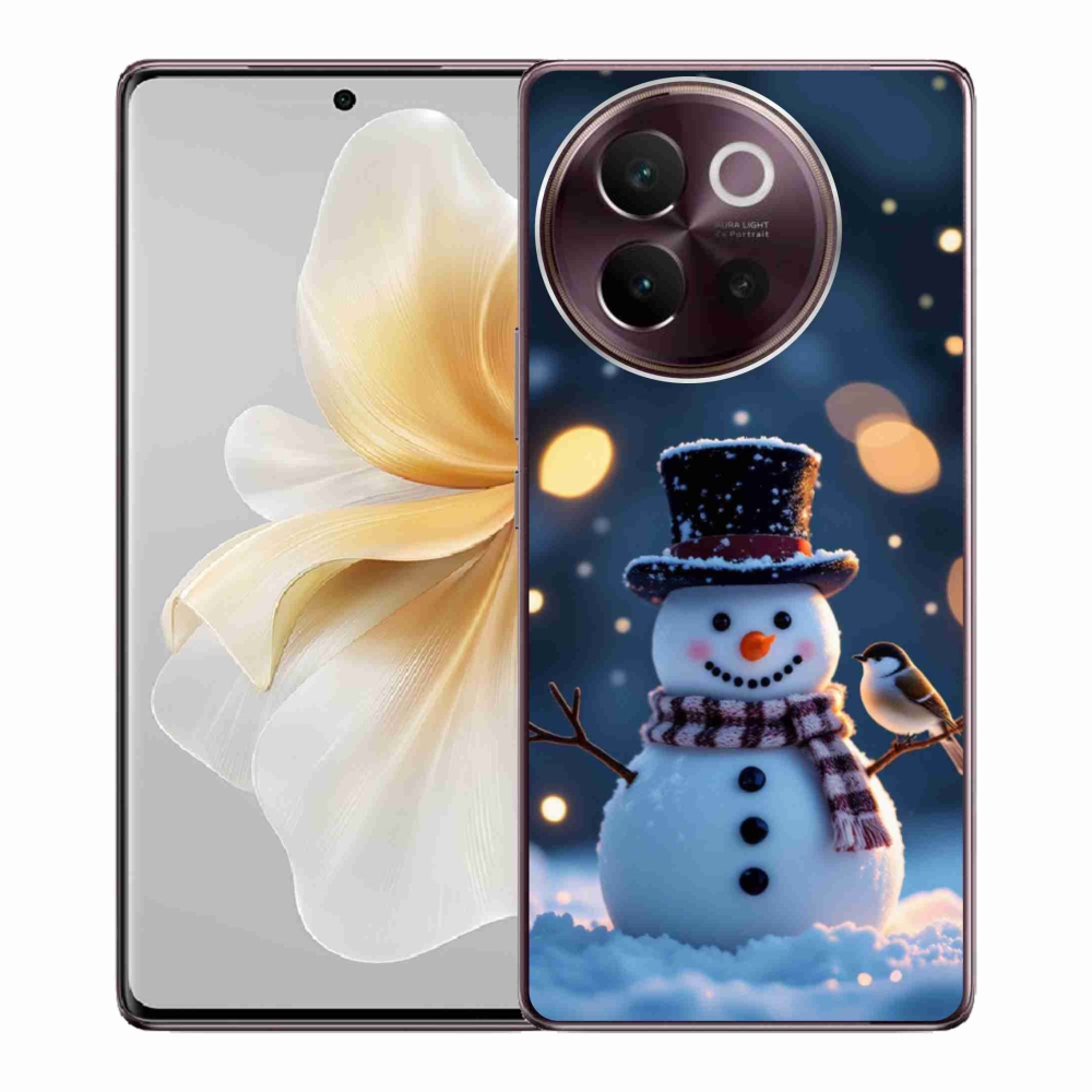 mmCase géltok a Vivo V40 Lite 5G-hez – karácsonyi hóember