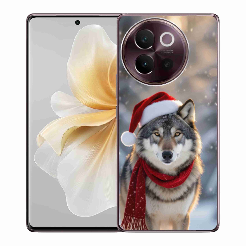 mmCase géltok a Vivo V40 Lite 5G-hez – karácsonyi farkas