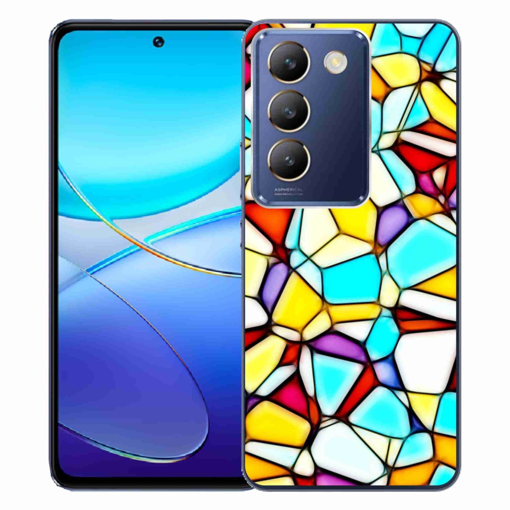 mmCase gélhuzat a Vivo V40 SE/5G-hez – absztrakt motívum 40