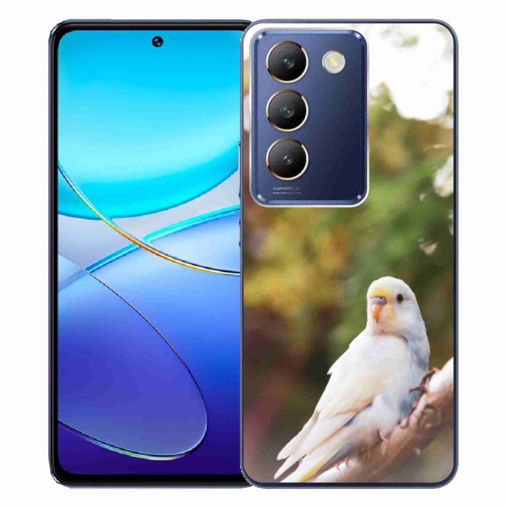 mmCase géltok a Vivo V40 SE/5G-hez – fehér papagáj