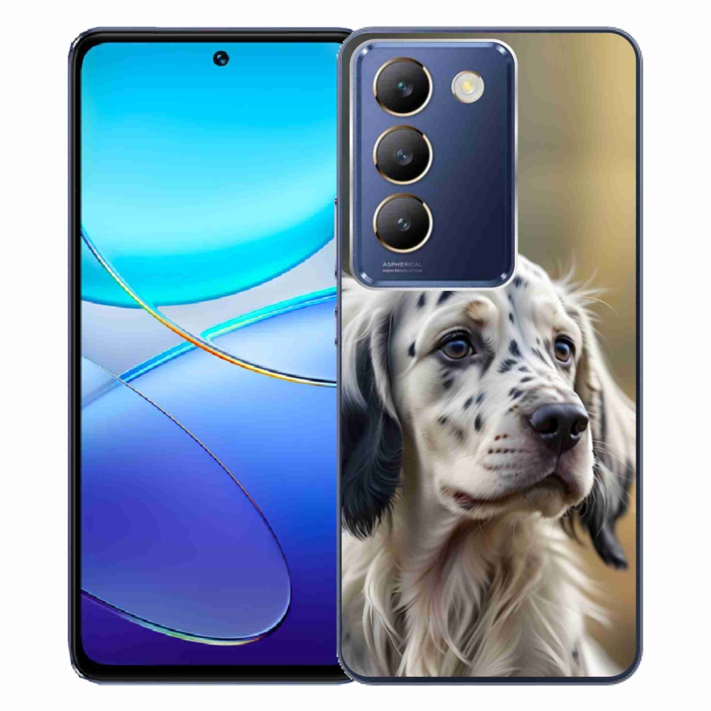 mmCase gélhuzat a Vivo V40 SE/5G-hez – angol setter