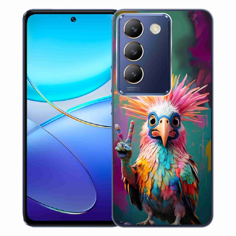 mmCase gélhuzat a Vivo V40 SE/5G-hez – színes lázadó