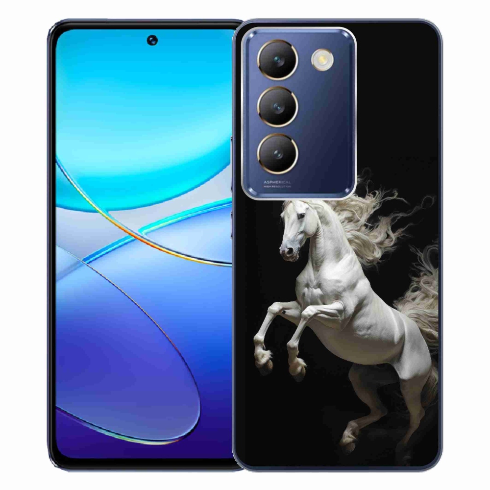 mmCase géltok a Vivo V40 SE/5G-hez – fehér ló 4