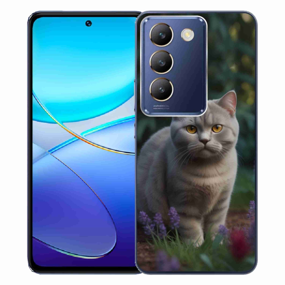 mmCase gél tok a Vivo V40 SE/5G-hez – brit macska