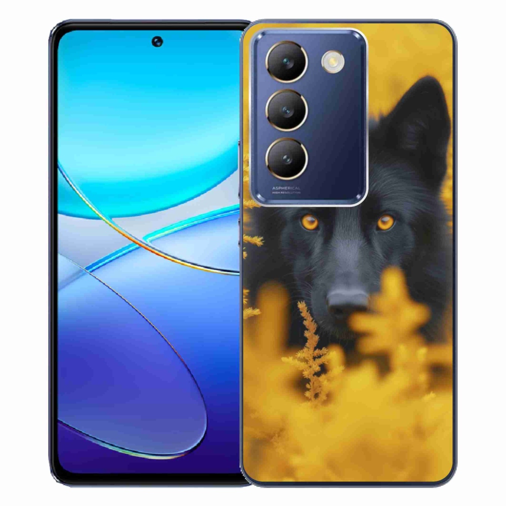 mmCase géltok a Vivo V40 SE/5G-hez – fekete farkas 2
