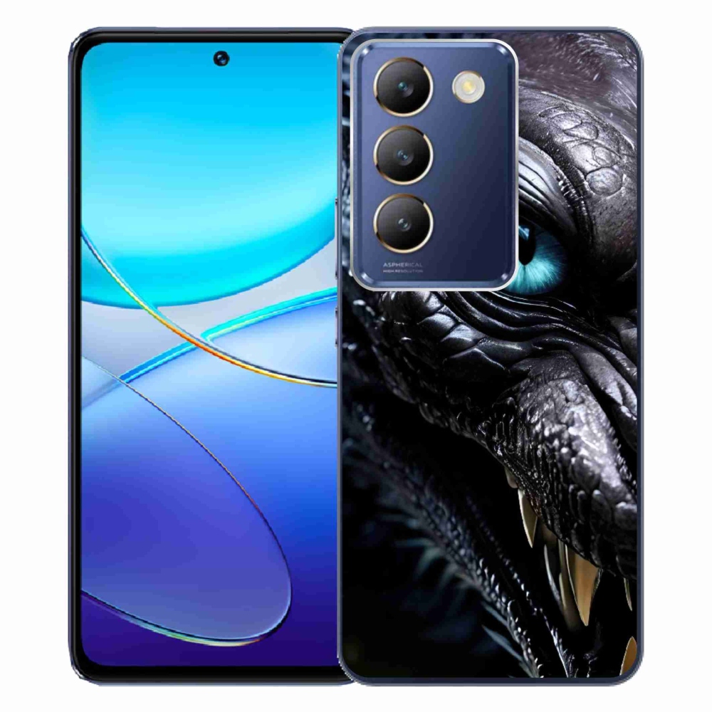 mmCase gélhuzat a Vivo V40 SE/5G-hez – sárkányos mintázat