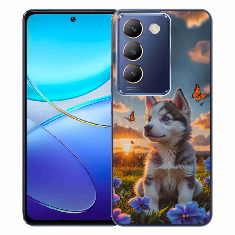 mmCase gél tok a Vivo V40 SE/5G-hez – husky naplementekor
