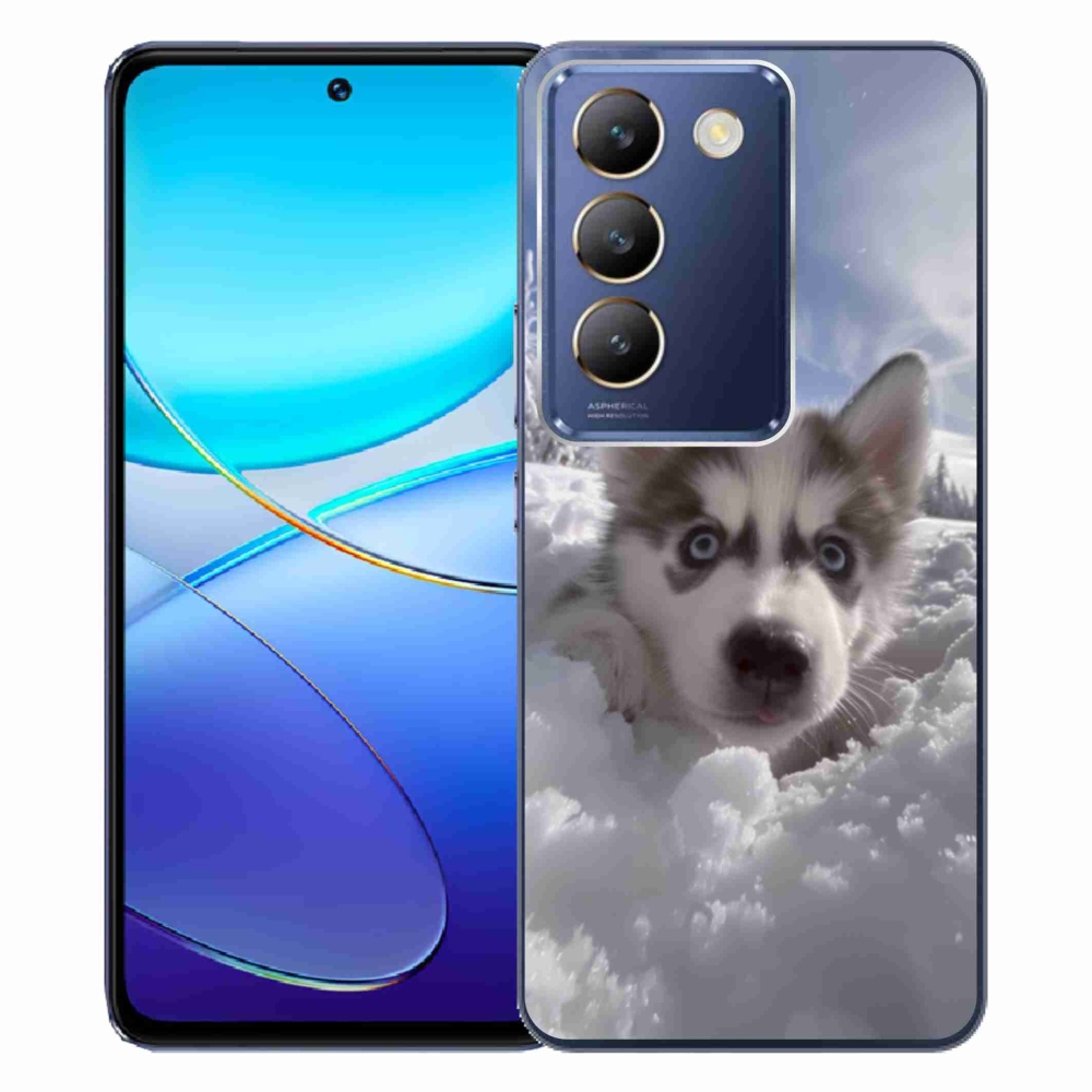 mmCase géltok a Vivo V40 SE/5G-hez – husky a hóban