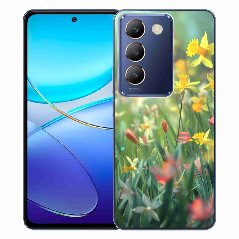 mmCase géltok a Vivo V40 SE/5G-hez – tavaszi virágok